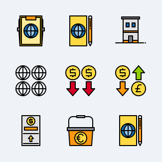 Trade icons pack