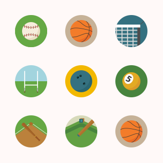Sports icons pack