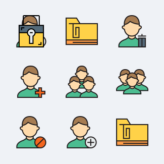 Users icons pack