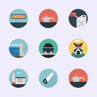 Industry icons pack