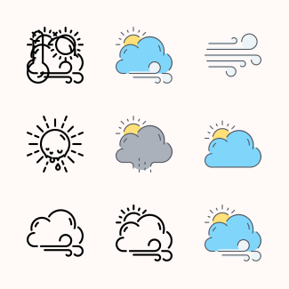 Weather icons pack