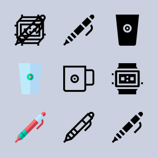 Promotional Gifts icons pack