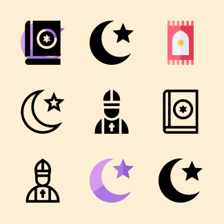 Religion icons pack
