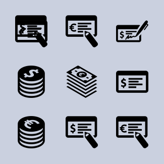 Money And Finance Collection icons pack