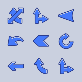 Arrow Compilation icons pack