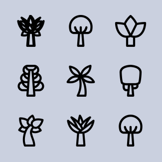 Tree Species icons pack