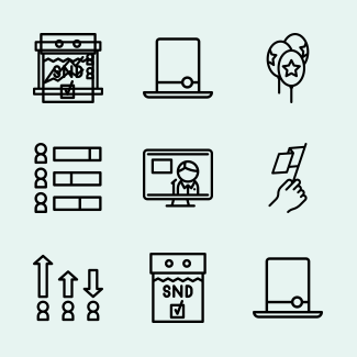 Elections icons pack