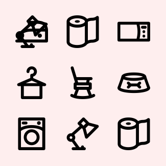 At Home icons pack