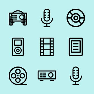 Multimedia Devices icons pack