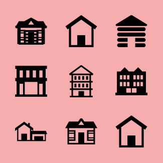 My Town Homes icons pack
