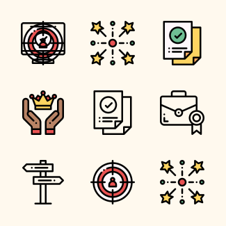 Success icons pack