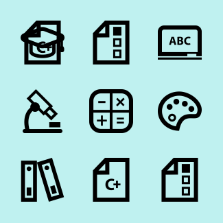 Education 2 icons pack