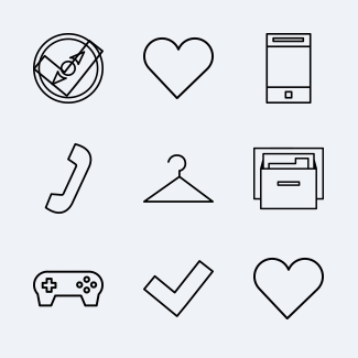 Universal 01 icons pack