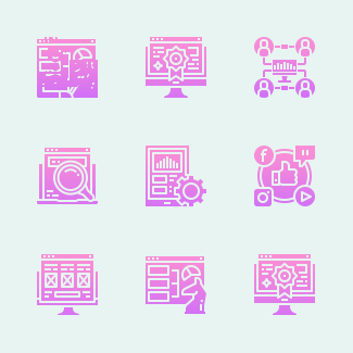 SEO icons pack