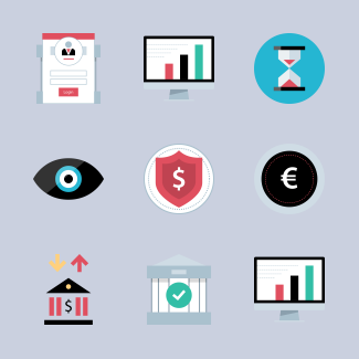 Banking and Finance icons pack