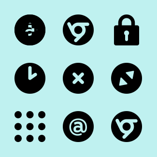 Web navigation icons icons pack
