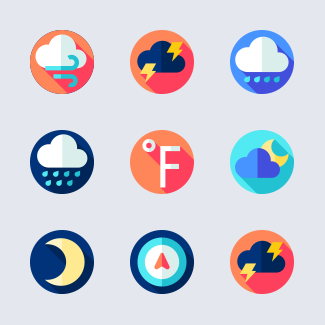 Weather icons pack