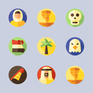 Egypt icons pack