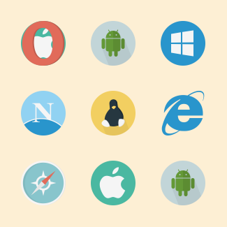 Browsers icons pack