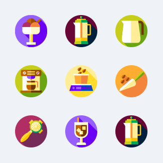 Coffee Shop icons pack