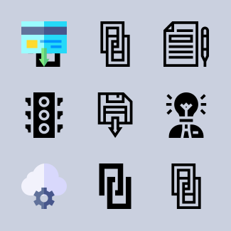 Big Data icons pack