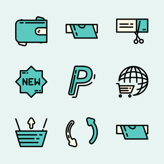 Ecommerce Icon Collection icons pack