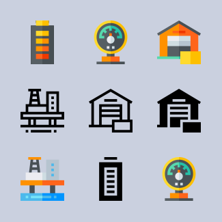 Industry icons pack