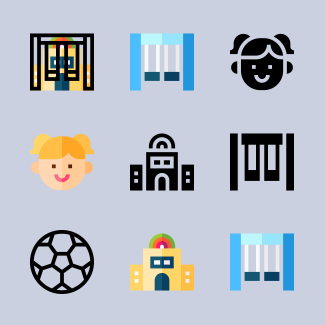 Children icons pack