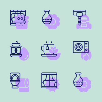 Home Sweet Home icons pack