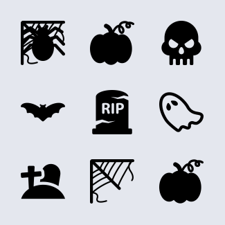 Halloween Party icons pack