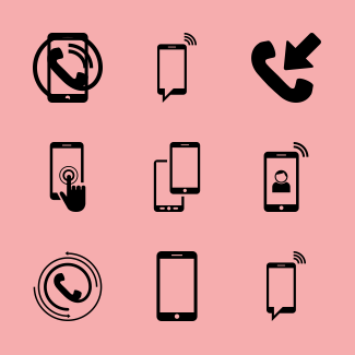 Phone icons icons pack