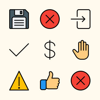 Basic icons icons pack