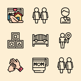 Family Life icons pack