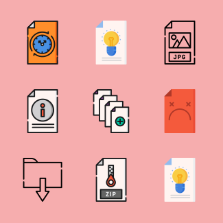 Files icons pack