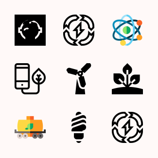 Sustainable Energy icons pack
