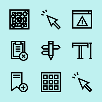 Interaction icons pack