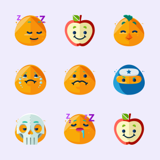 Emoticons icons pack