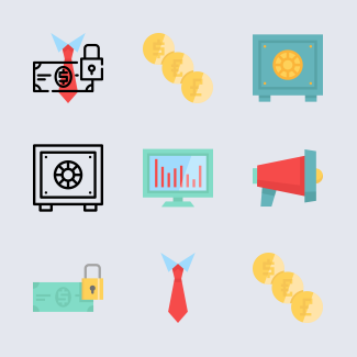 Marketing icons pack
