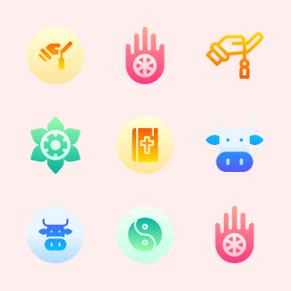 Religion icons pack
