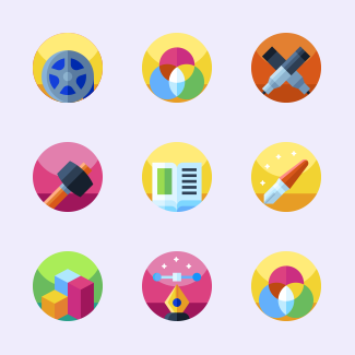 Art and Design icons pack