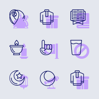 Ramadan icons pack