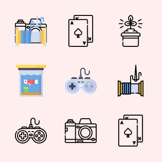 Free Time icons pack