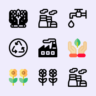 Environment icons pack