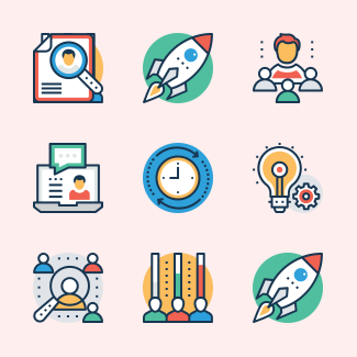Project Management icons pack
