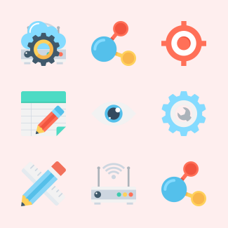 Design and Development icons pack