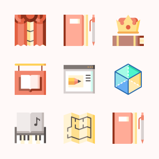 Knowledge icons pack