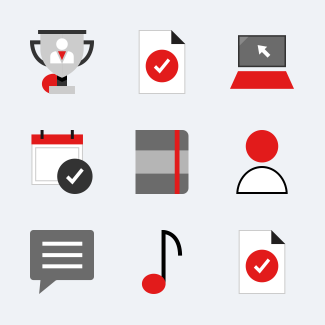 Education icons pack