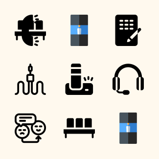 Call Center icons pack
