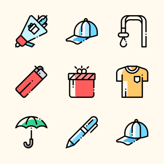 Promotional icons pack