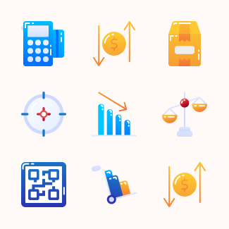 Finance icons pack